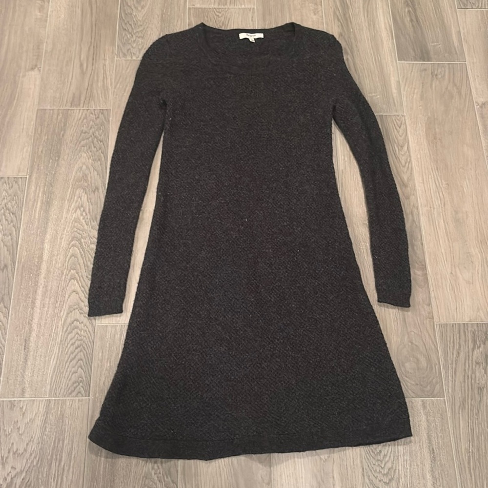 Madewell Women’s Black Sweater Dress Size S